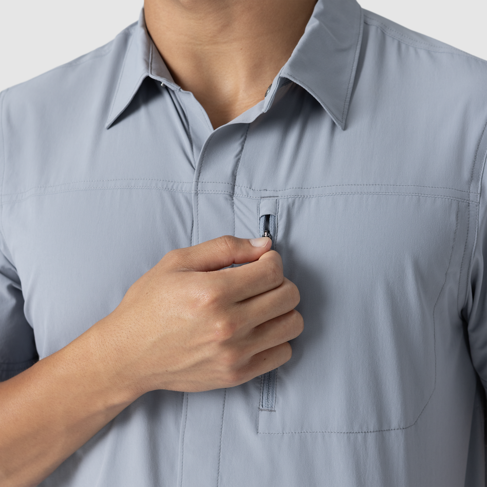 Men's Astroman Air Short Sleeve Sun Shirt - Image 9