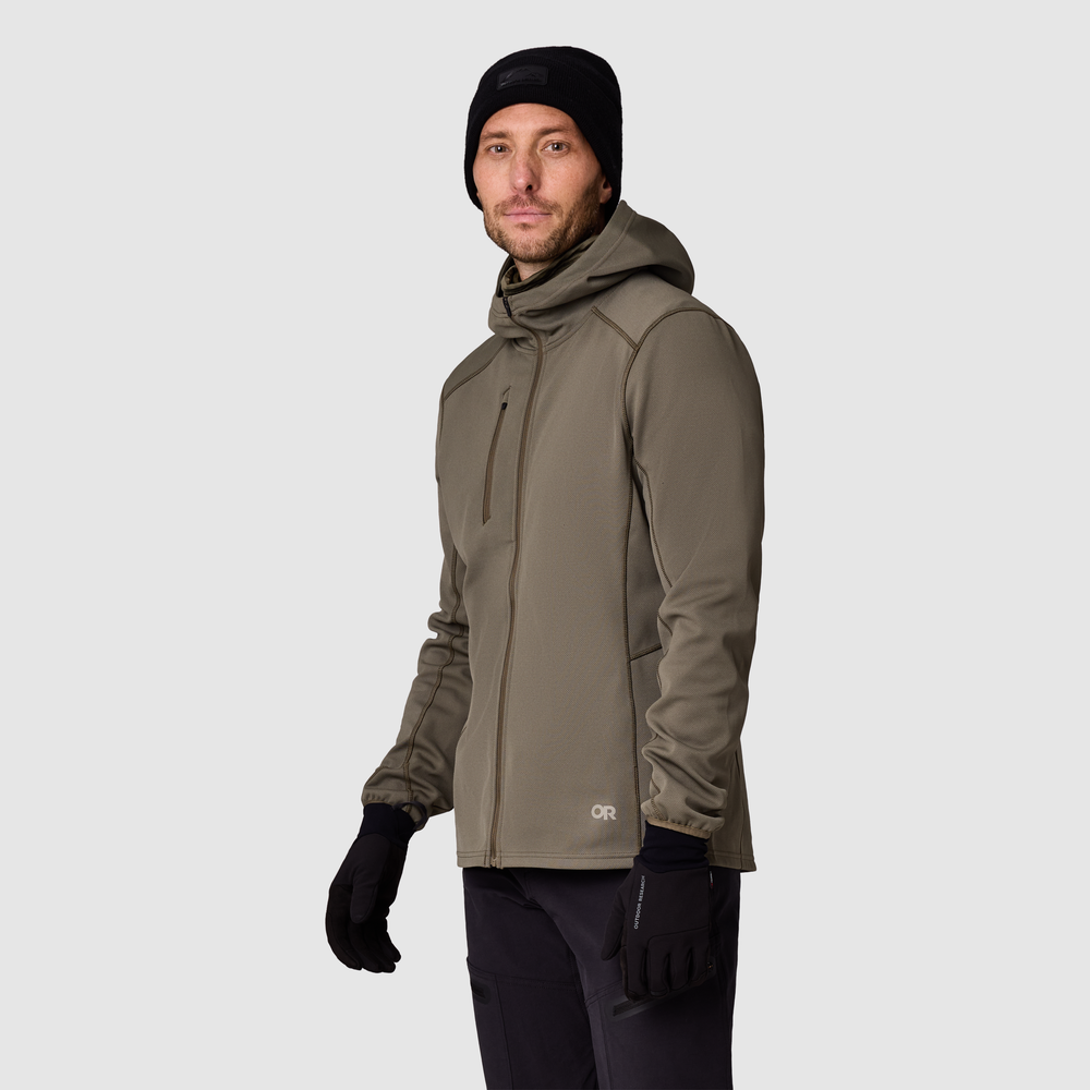 Men's Ceramik Fleece Full Zip Hoodie - Image 9
