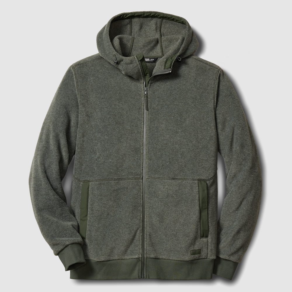 Men's Deming Fleece Full Zip Hoodie - Image 5