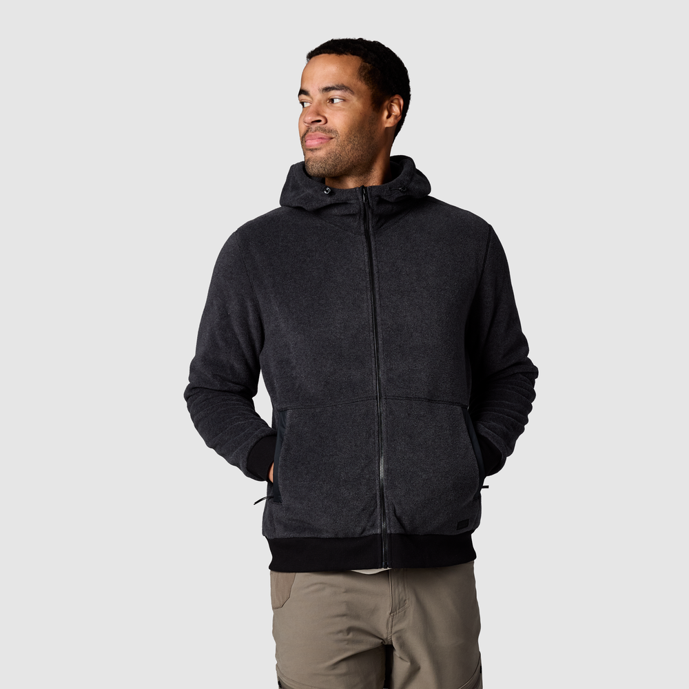 Men's Deming Fleece Full Zip Hoodie - Image 11