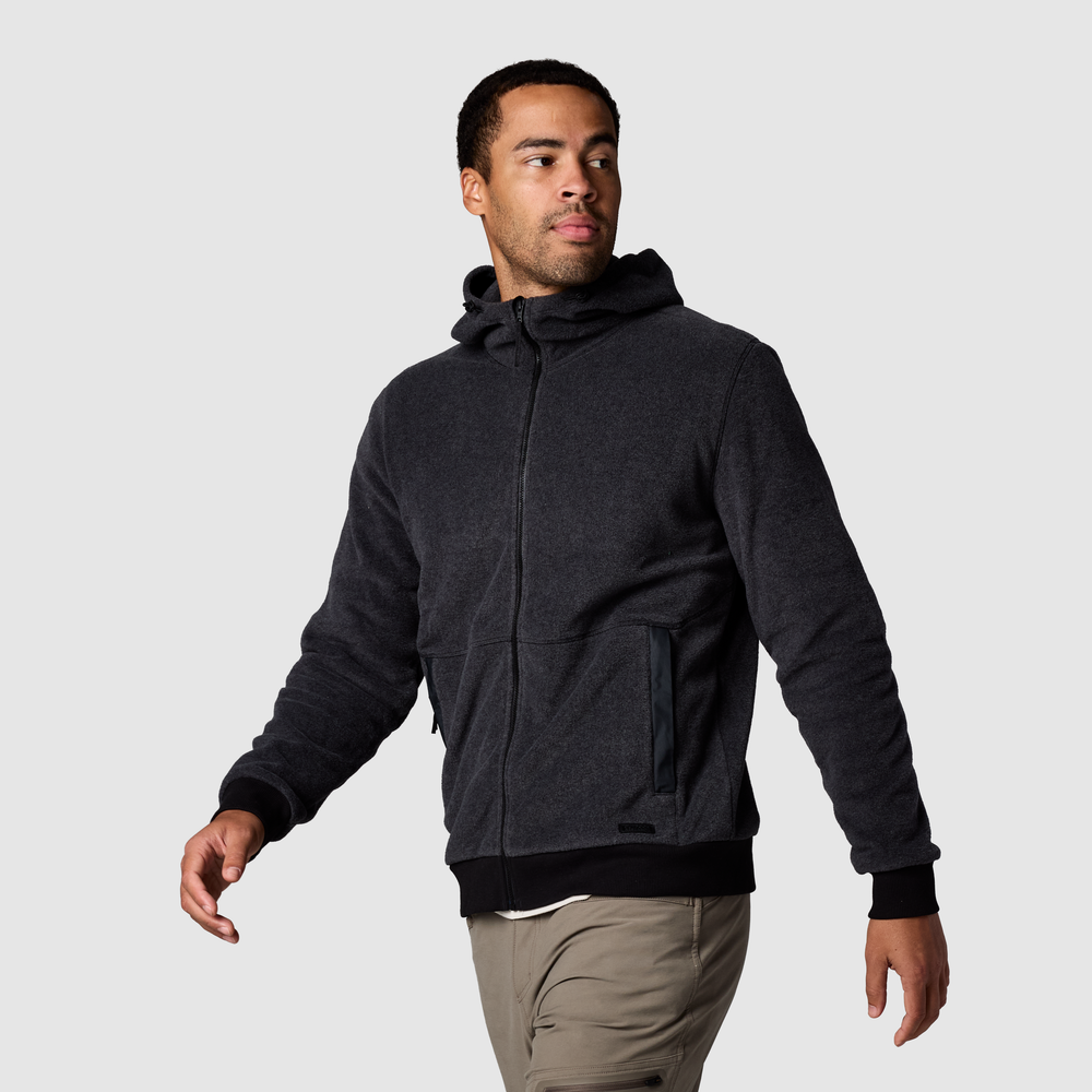 Men's Deming Fleece Full Zip Hoodie - Image 13