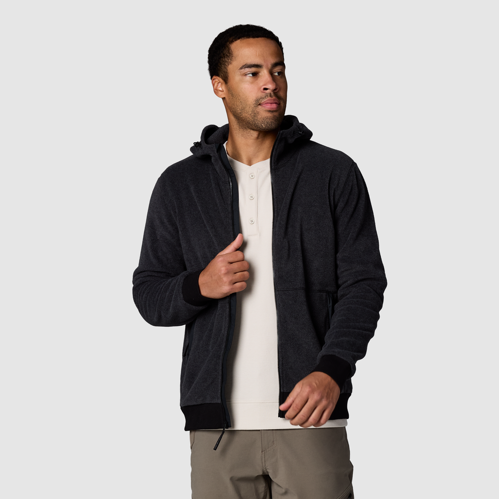 Men's Deming Fleece Full Zip Hoodie - Image 14