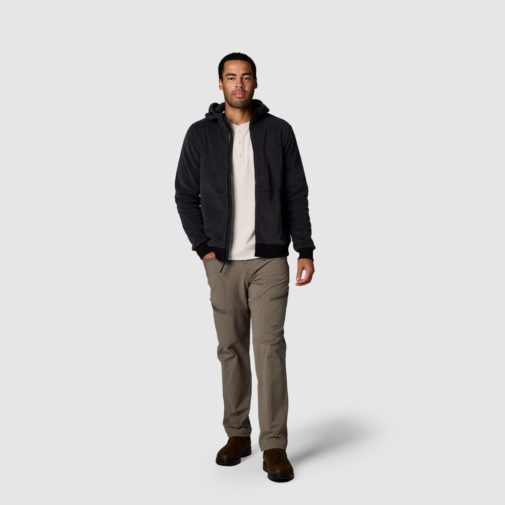 Men's Deming Fleece Full Zip Hoodie - Image 15