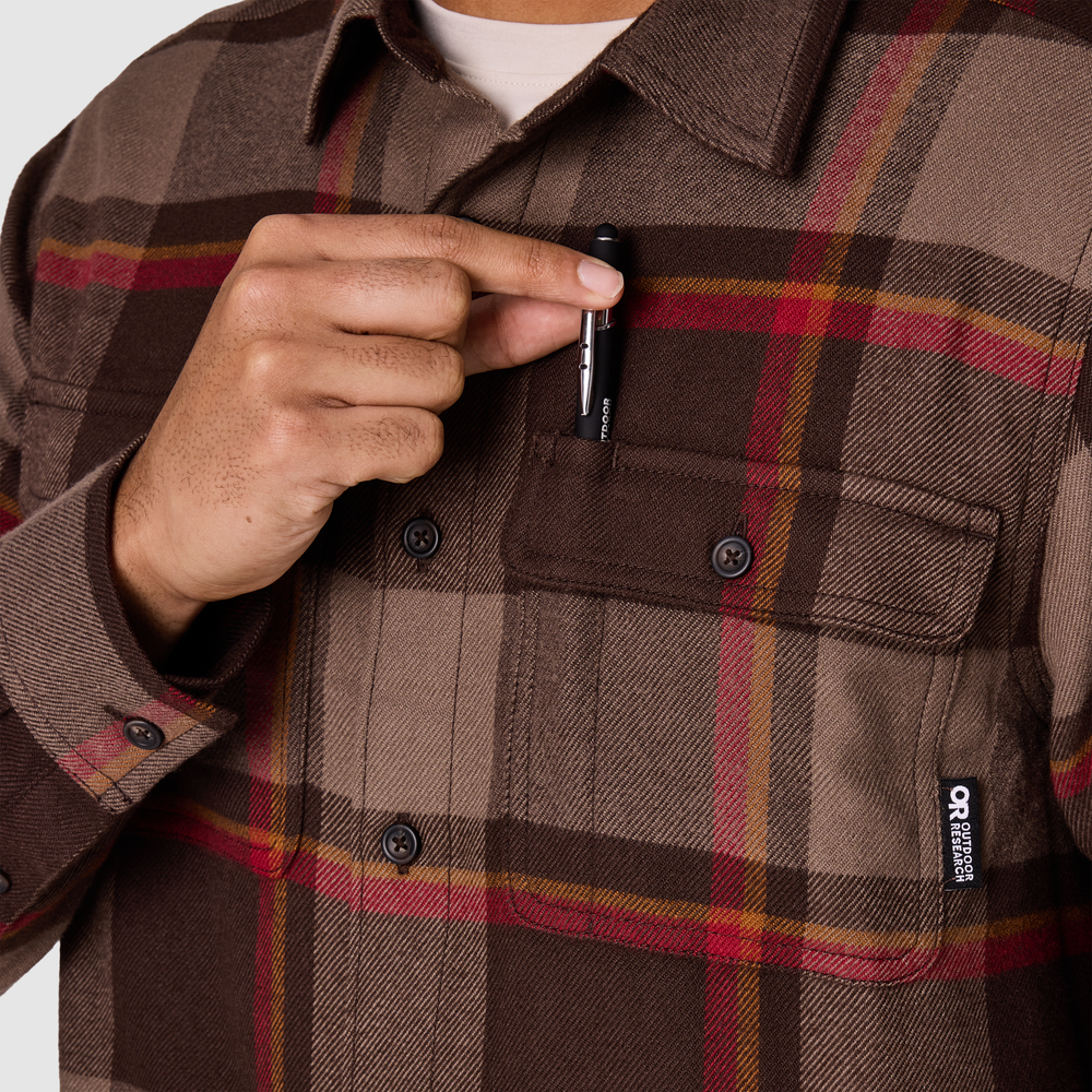 Men's Feedback Flannel Twill Shirt - Image 26