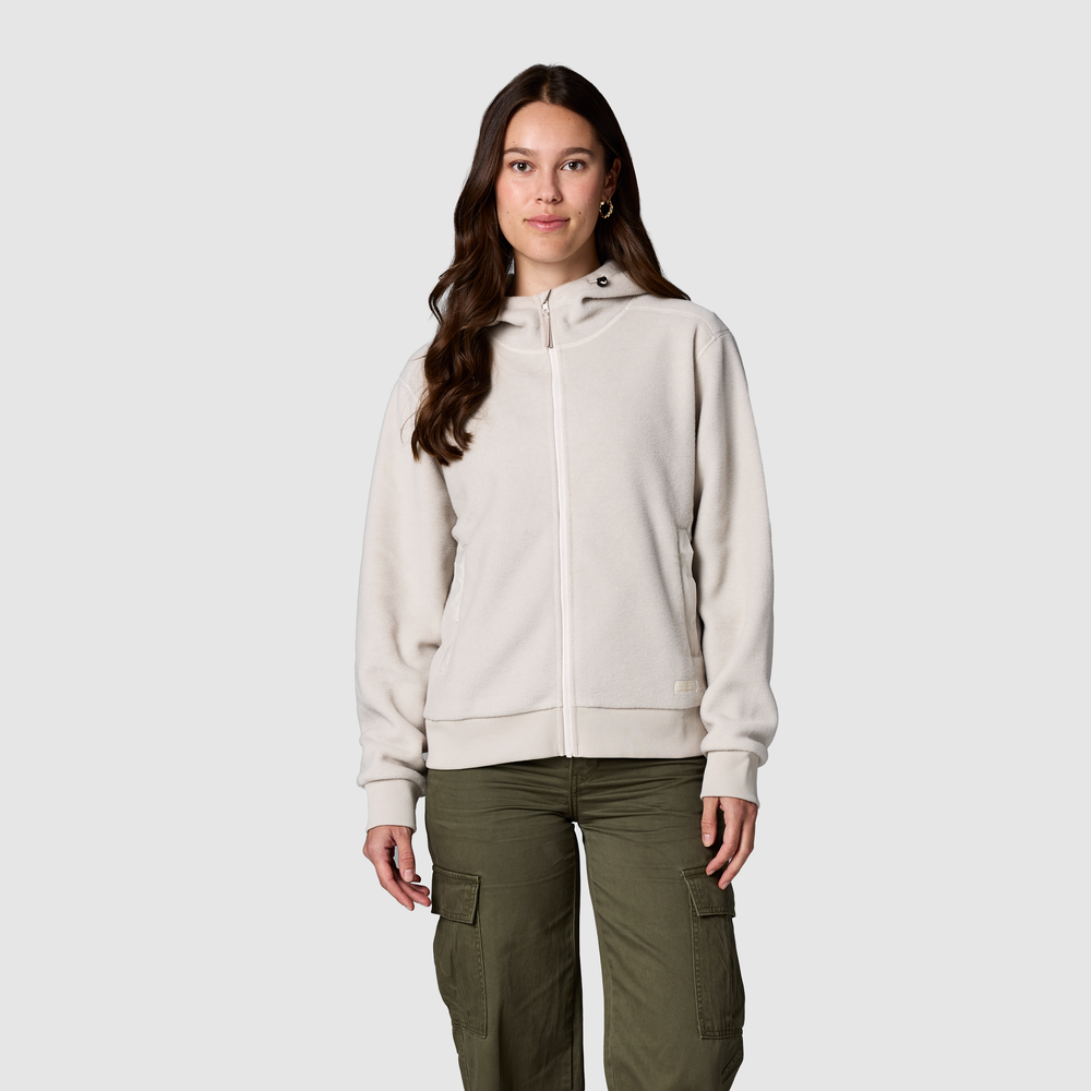 Women's Deming Fleece Full Zip Hoodie