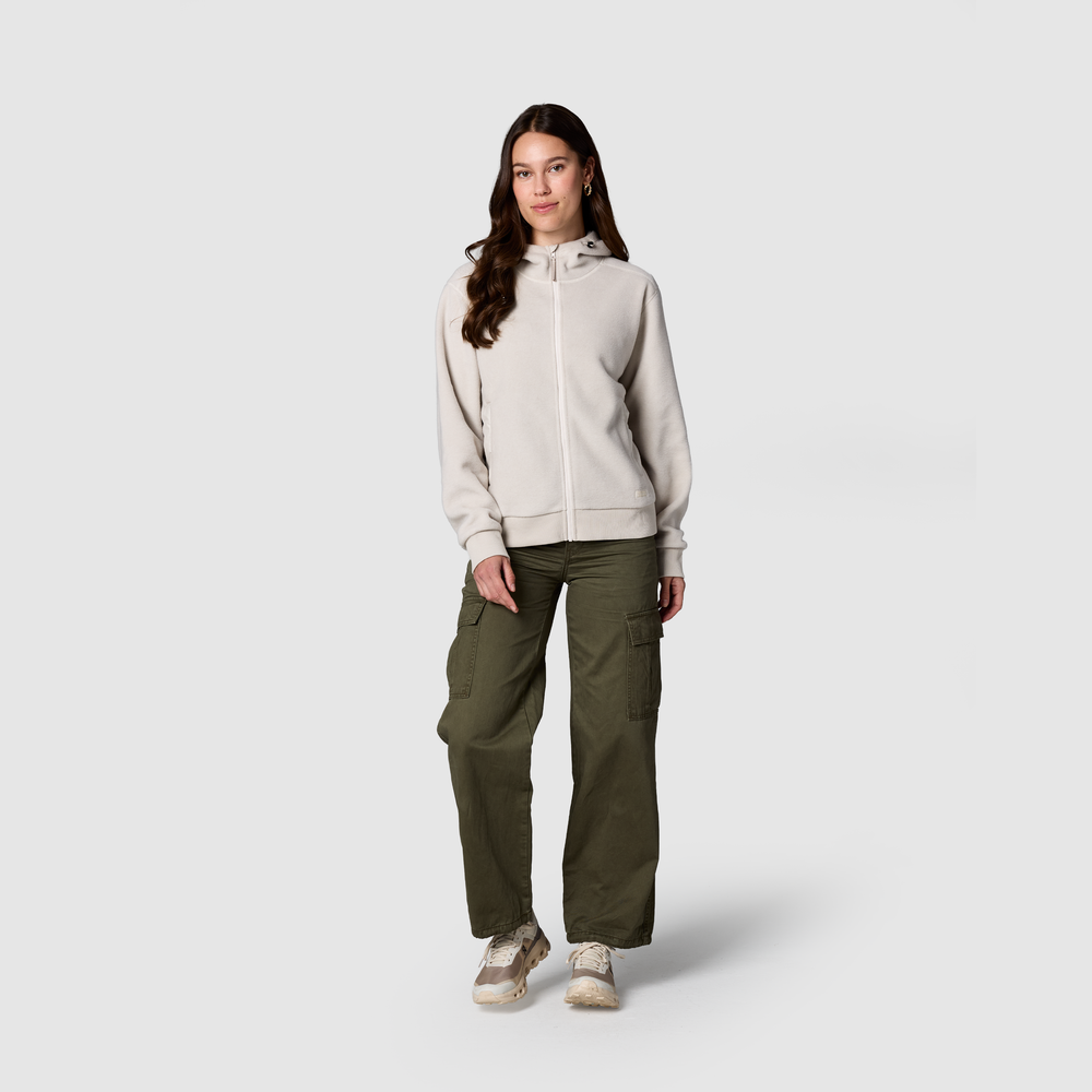 Women's Deming Fleece Full Zip Hoodie - Image 5