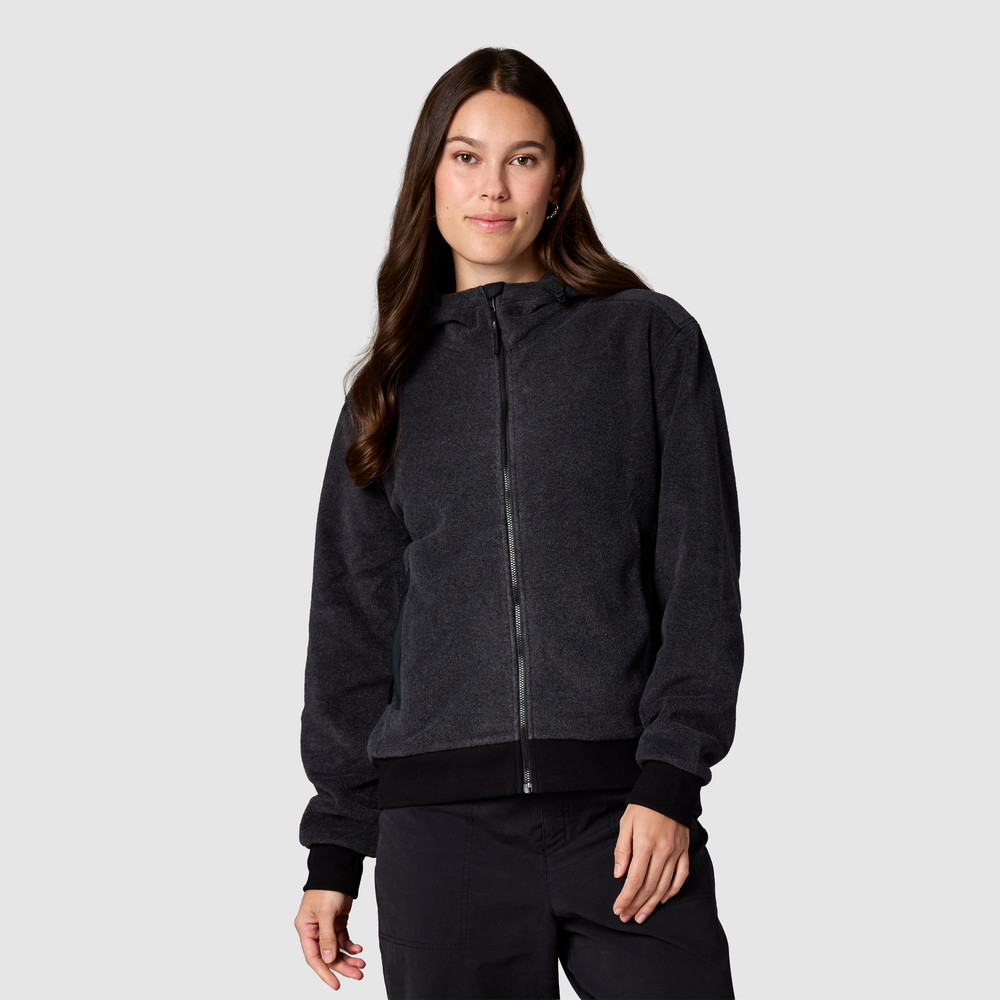 Women's Deming Fleece Full Zip Hoodie - Image 13
