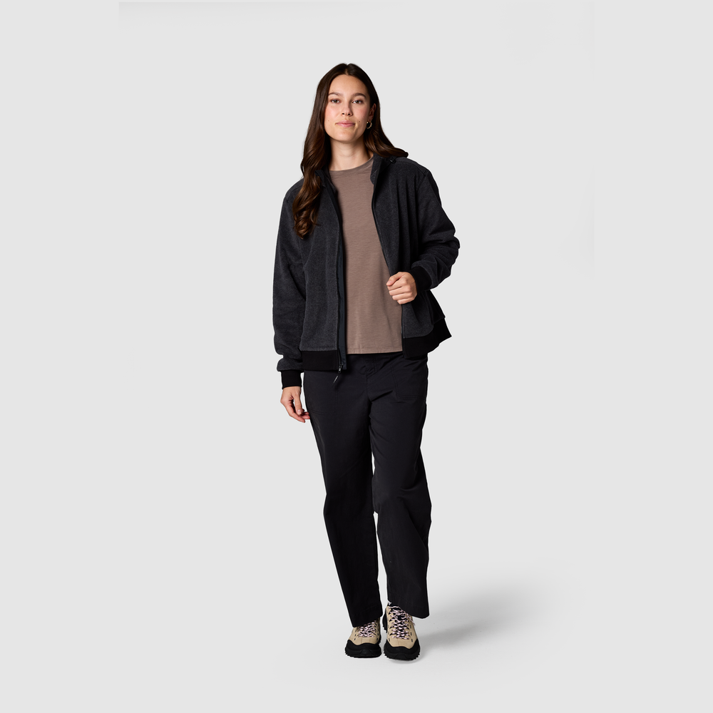 Women's Deming Fleece Full Zip Hoodie - Image 16