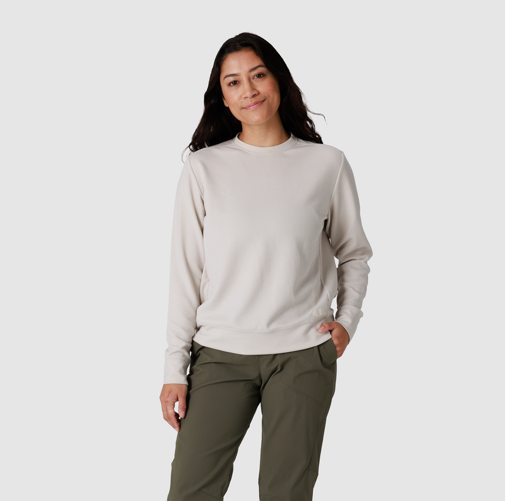 Women's Eclipse Waffle Long Sleeve Tee - Image 6