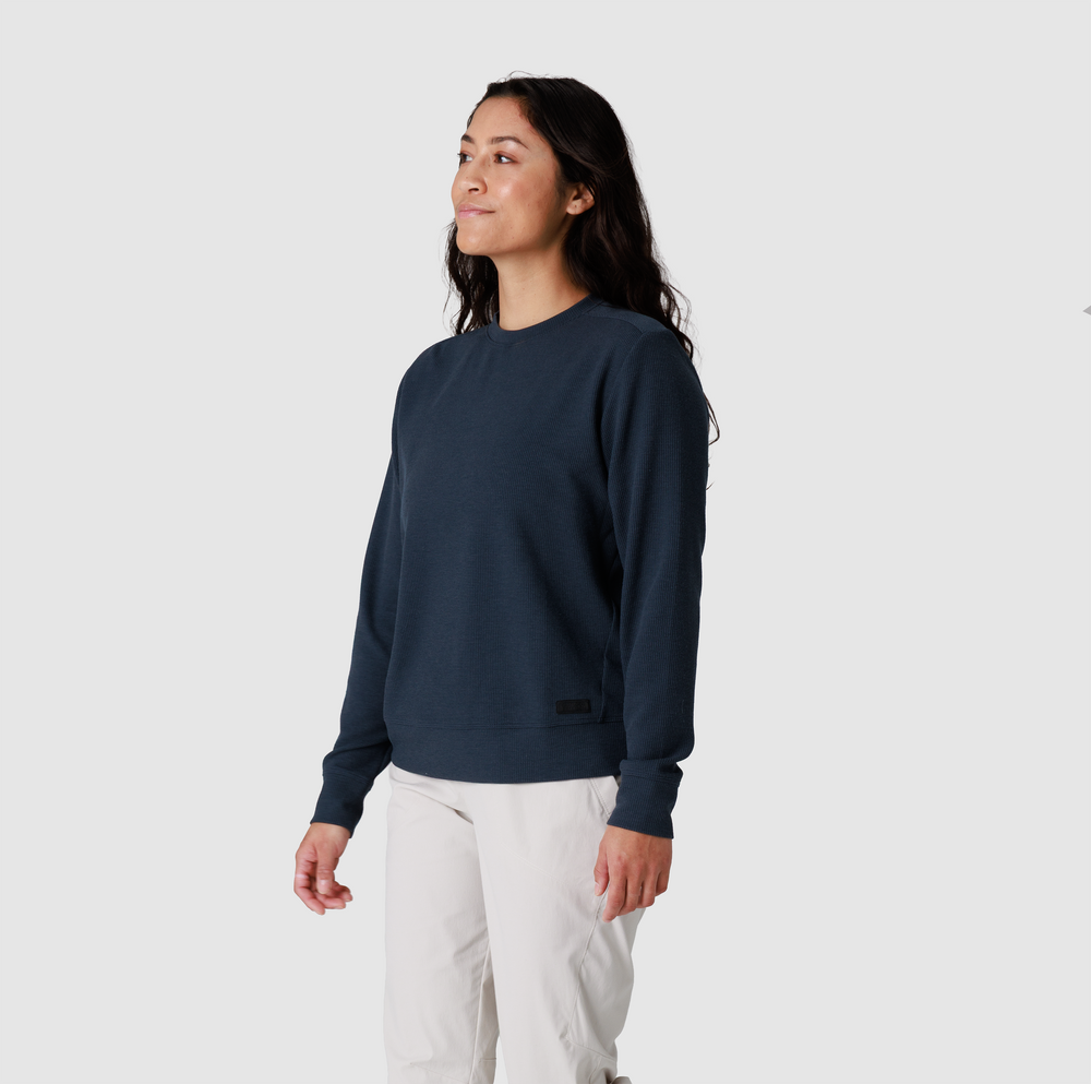 Women's Eclipse Waffle Long Sleeve Tee - Image 20